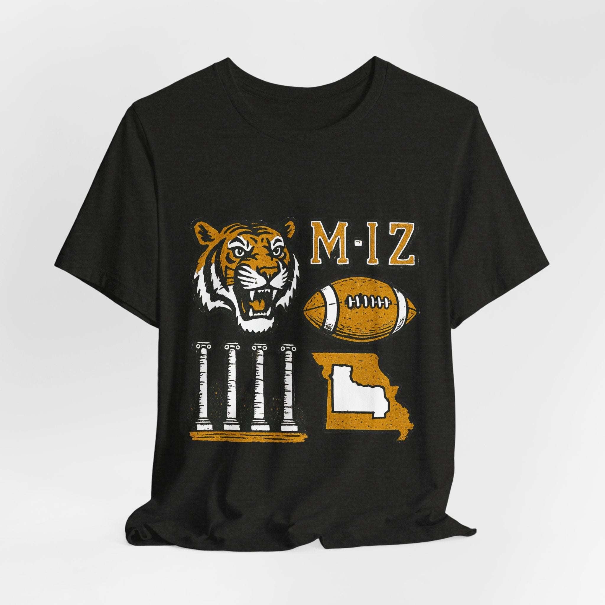 Vintage Mizzou Football Game Day Tshirt.