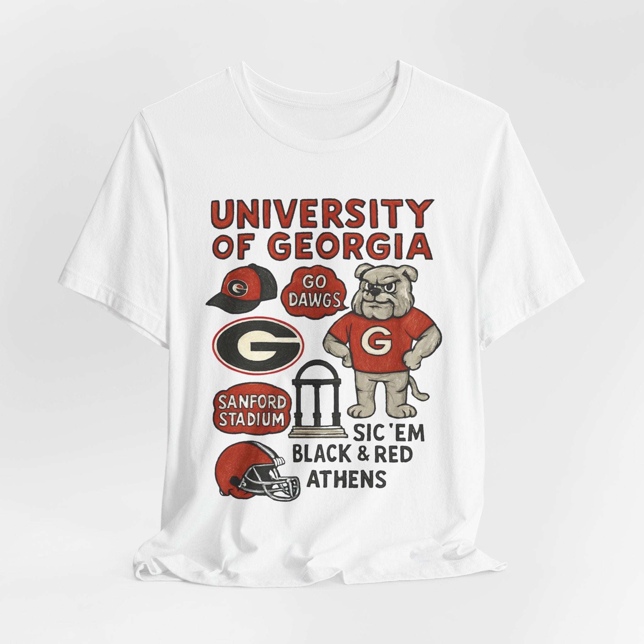 “University of Georgia Bulldogs Game Day T-Shirt.