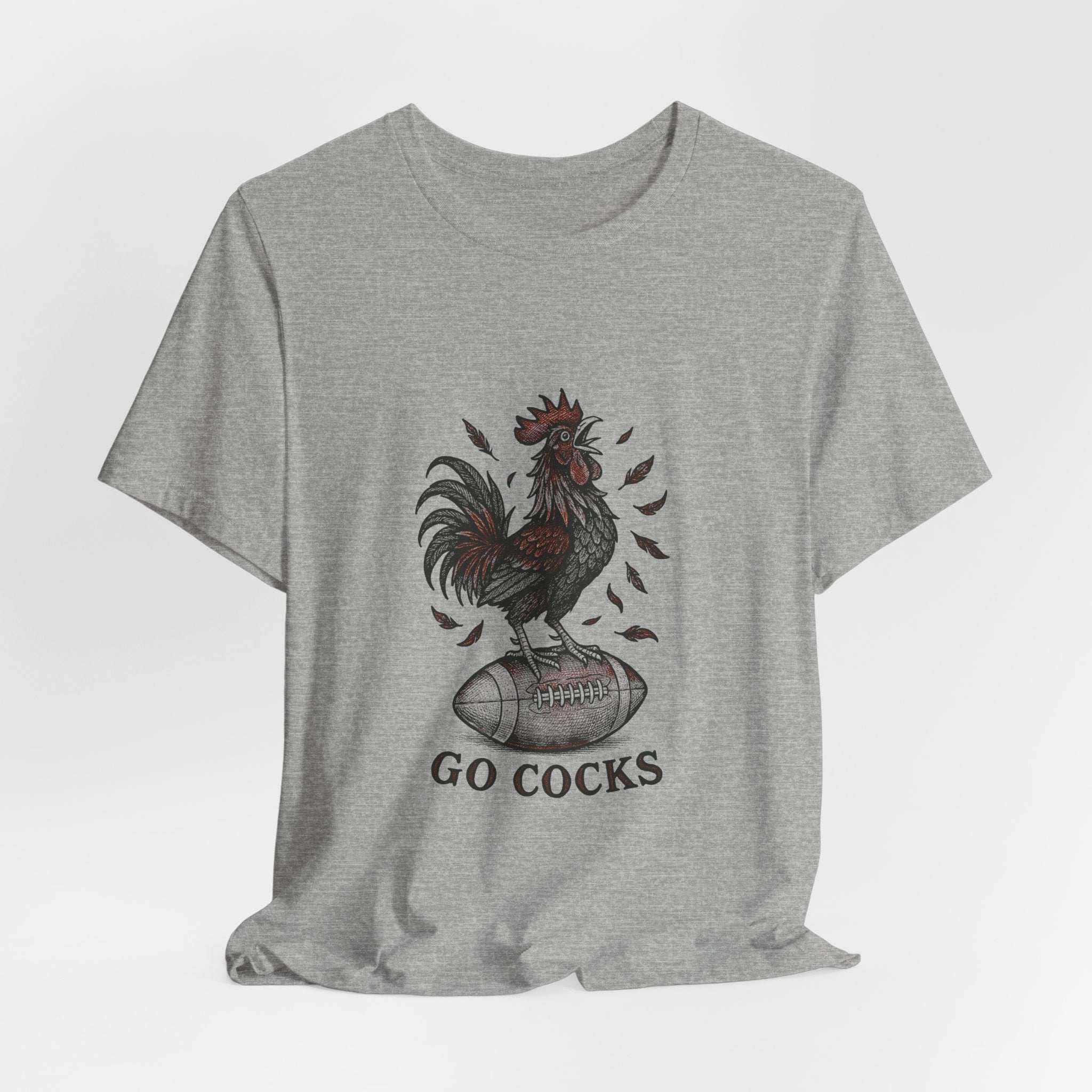 South Carolina Gamecocks T-Shirt – Go Cocks Vintage Football Graphic Tee.