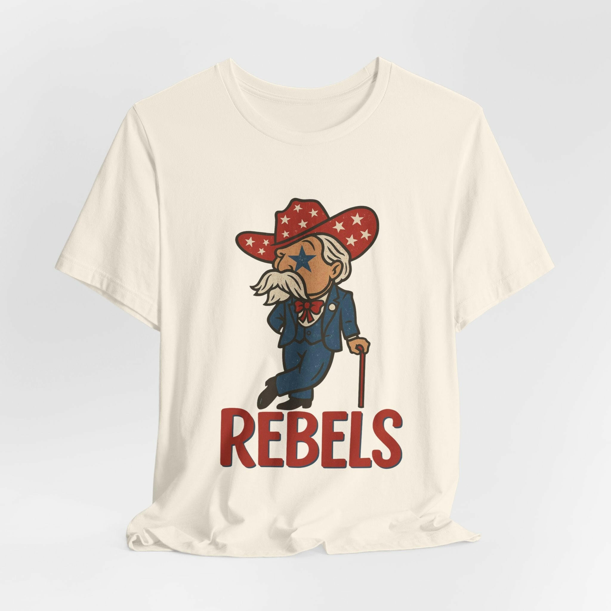 Ole Miss Rebels Vintage Mascot T-Shirt.