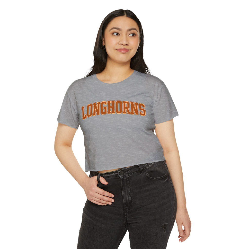 Crop Top - Women’s Texas Longhorn Graphic Tee