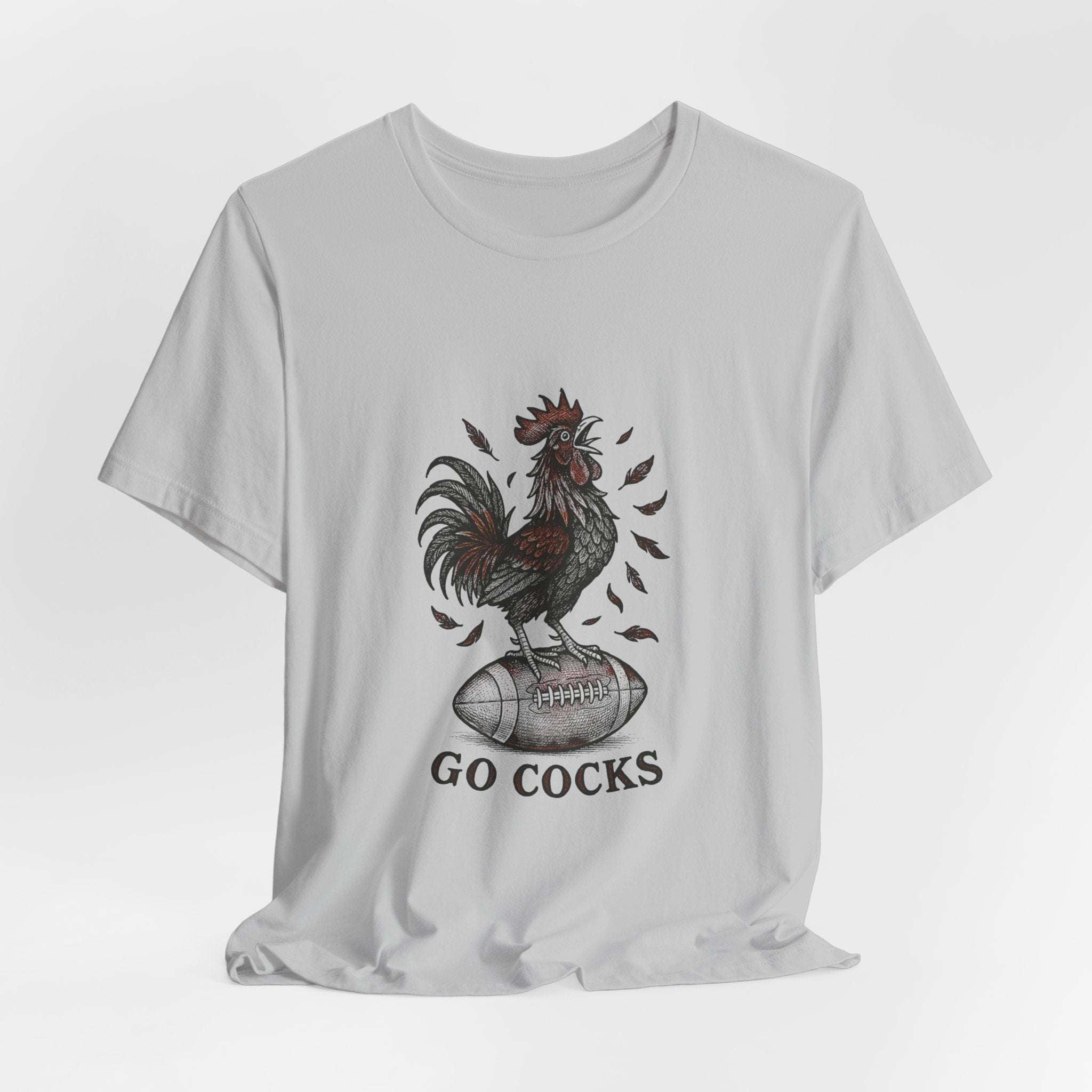 South Carolina Gamecocks T-Shirt – Go Cocks Vintage Football Graphic Tee.