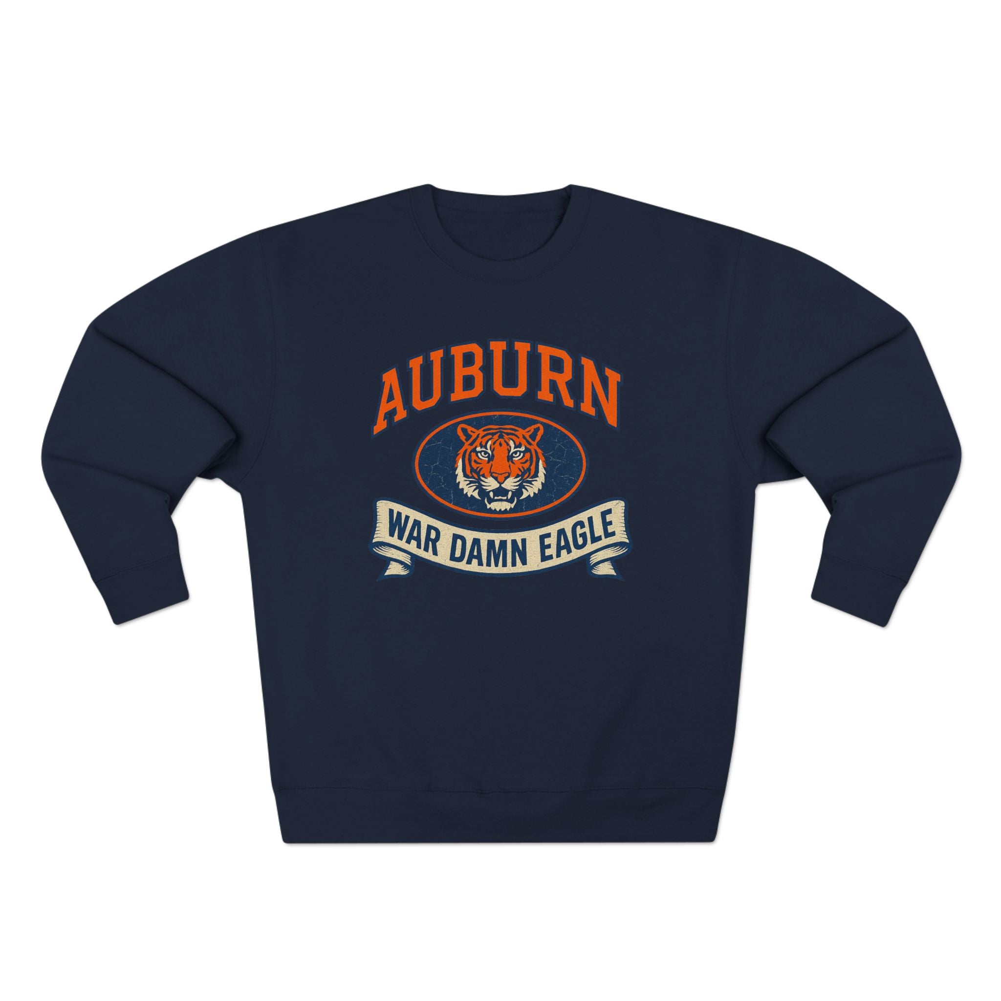 Auburn Pride  Unisex Crewneck Sweatshirt - War Damn Eagle, Cozy College Apparel, Team Spirit Gear, Fan Merchandise, Gift for Auburn Fans