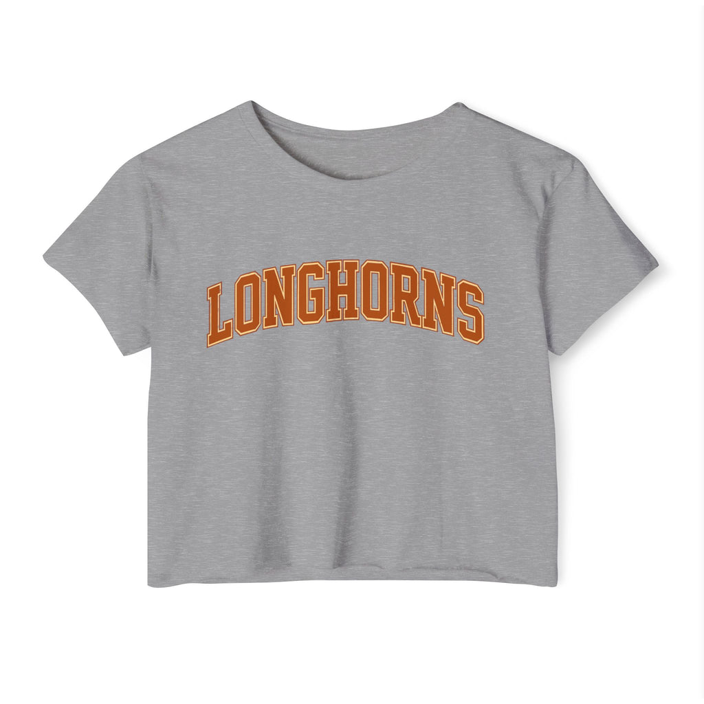 Crop Top - Women’s Texas Longhorn Graphic Tee