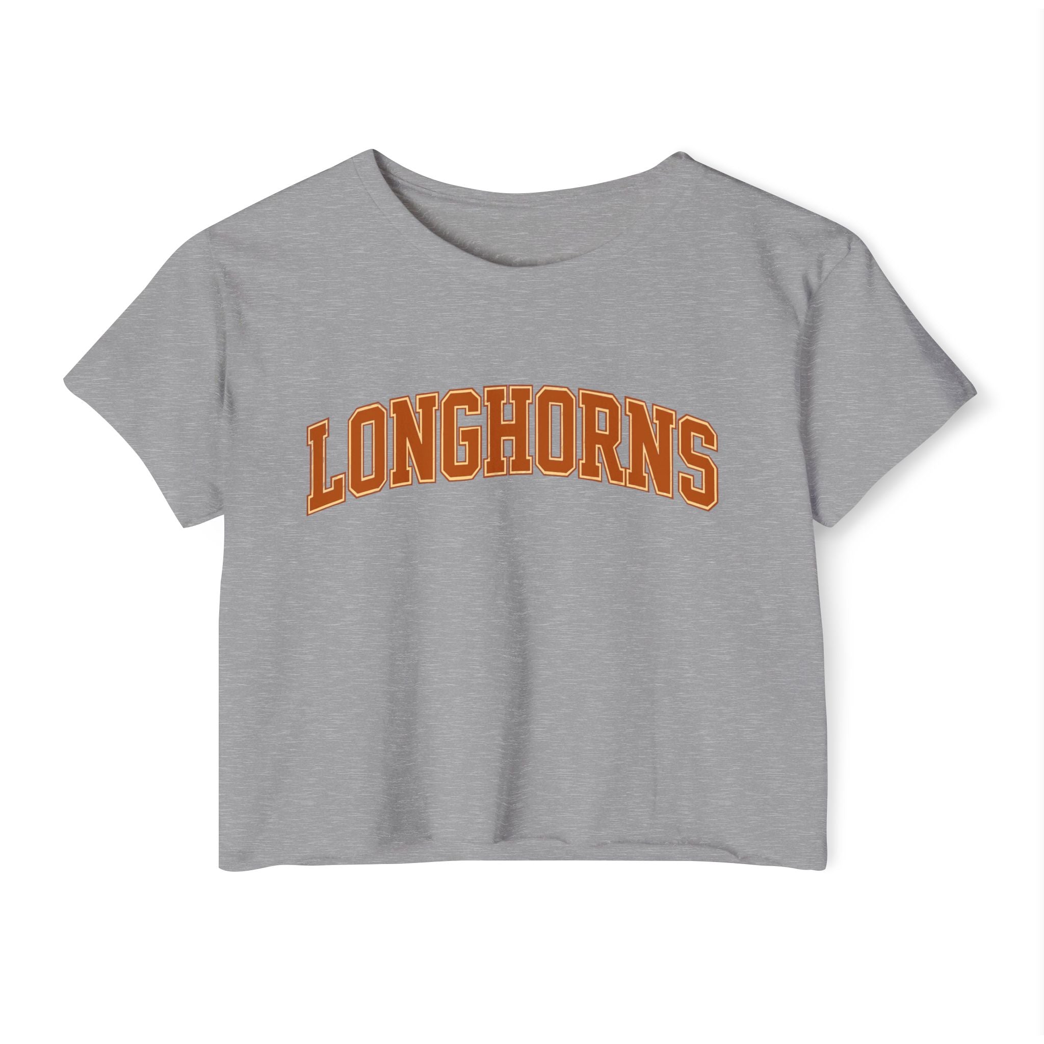 Crop Top - Women’s Texas Longhorn Graphic Tee