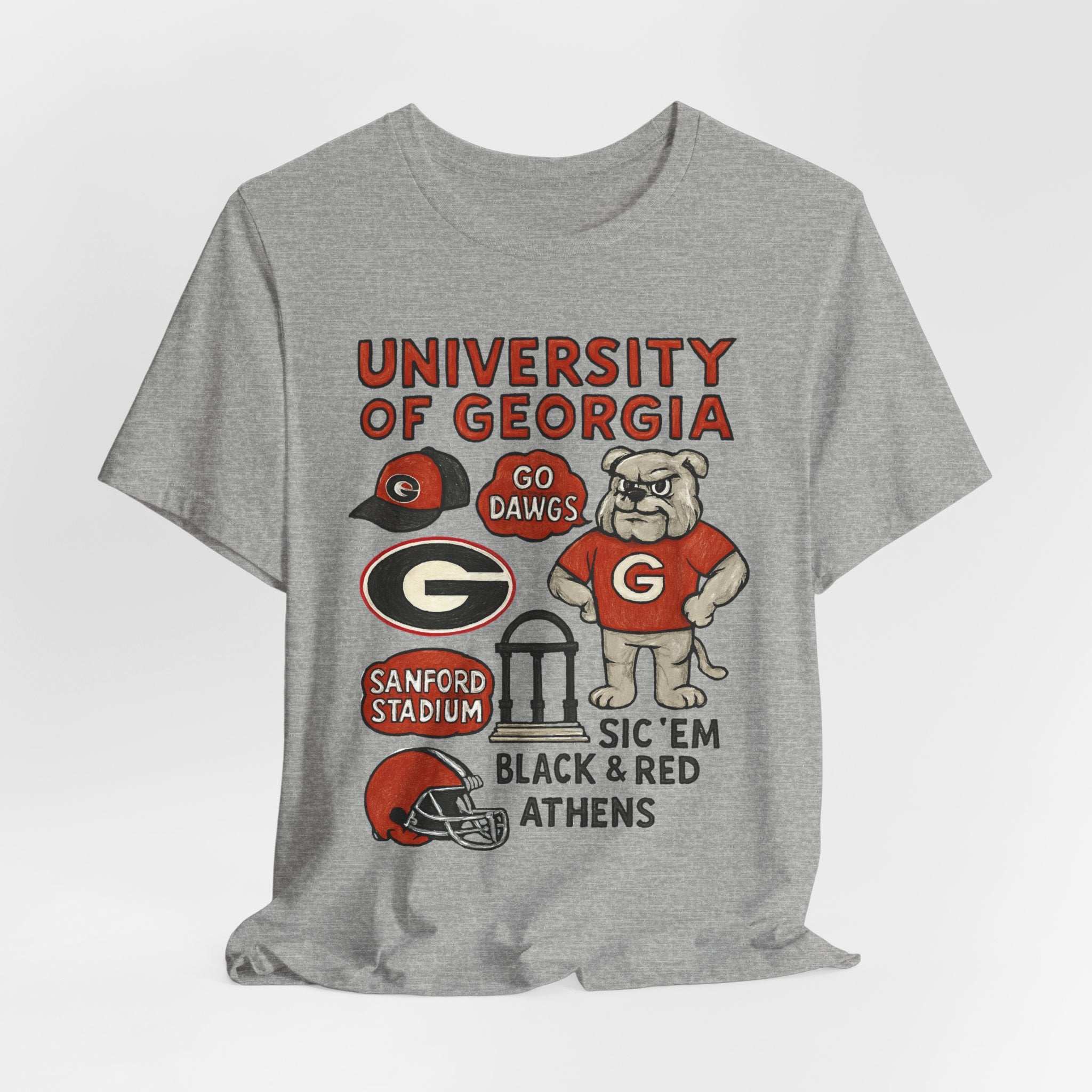 “University of Georgia Bulldogs Game Day T-Shirt.