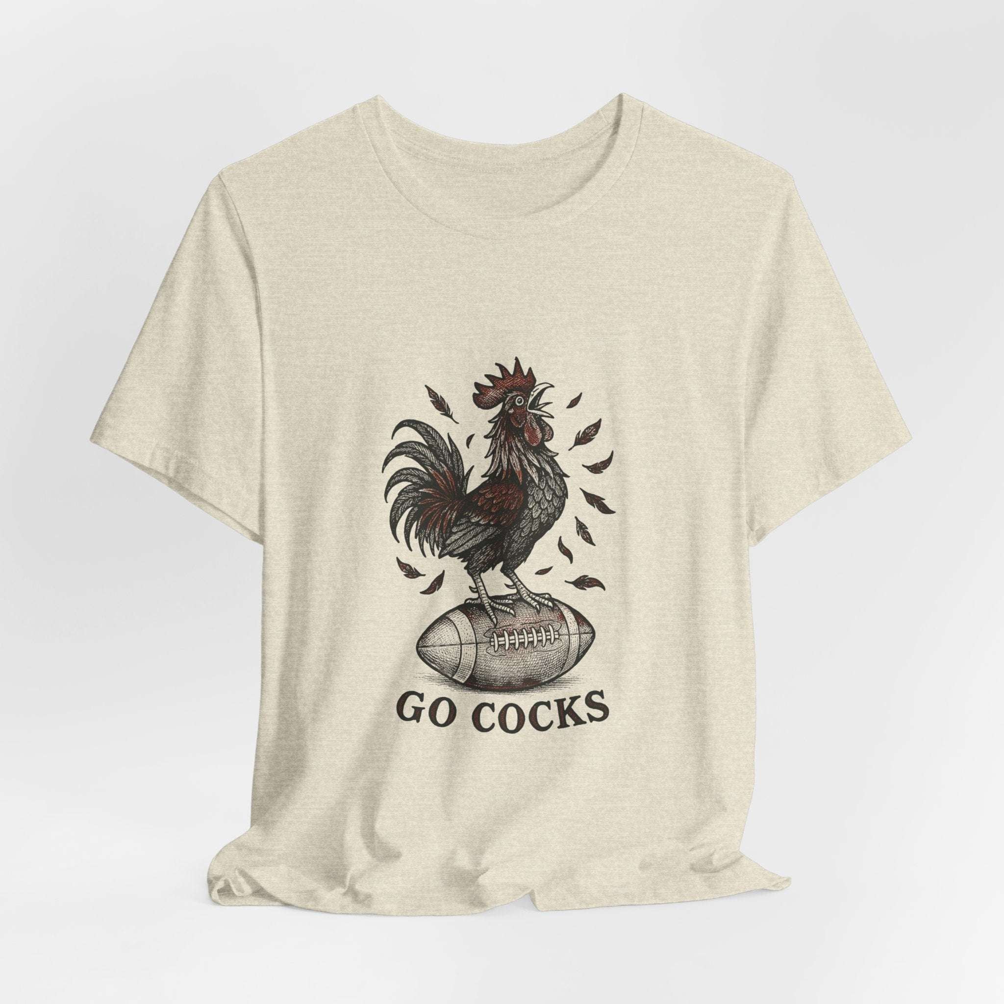 South Carolina Gamecocks T-Shirt – Go Cocks Vintage Football Graphic Tee.