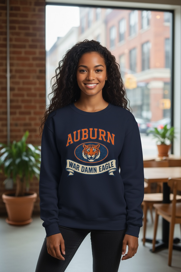 Auburn Sweatshirt War Damn Eagle