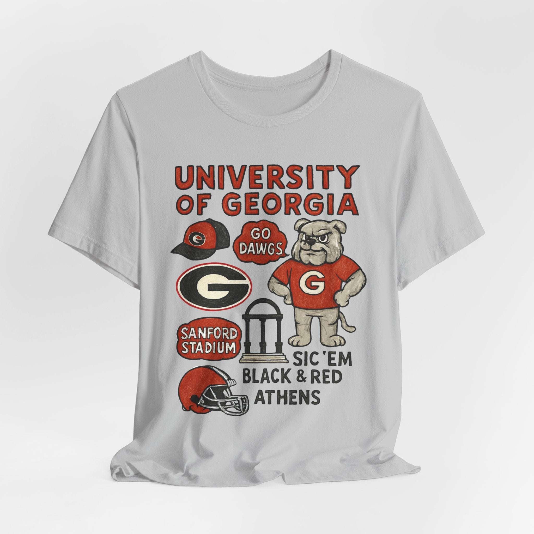 “University of Georgia Bulldogs Game Day T-Shirt.
