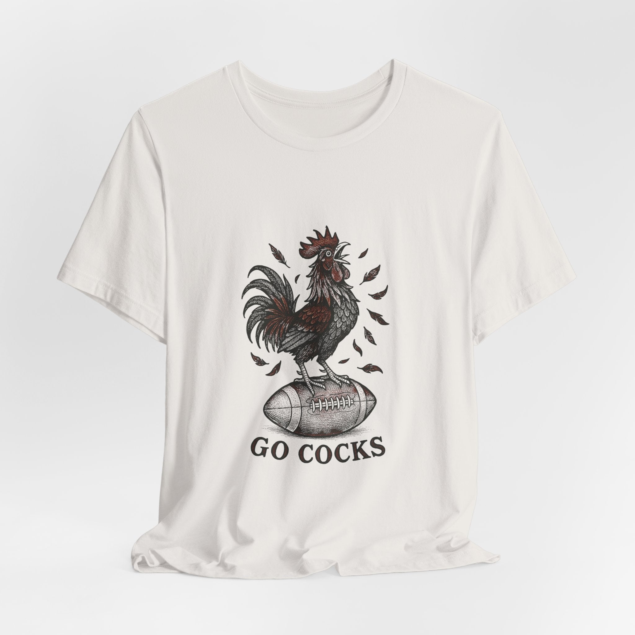 South Carolina Gamecocks T-Shirt – Go Cocks Vintage Football Graphic Tee.