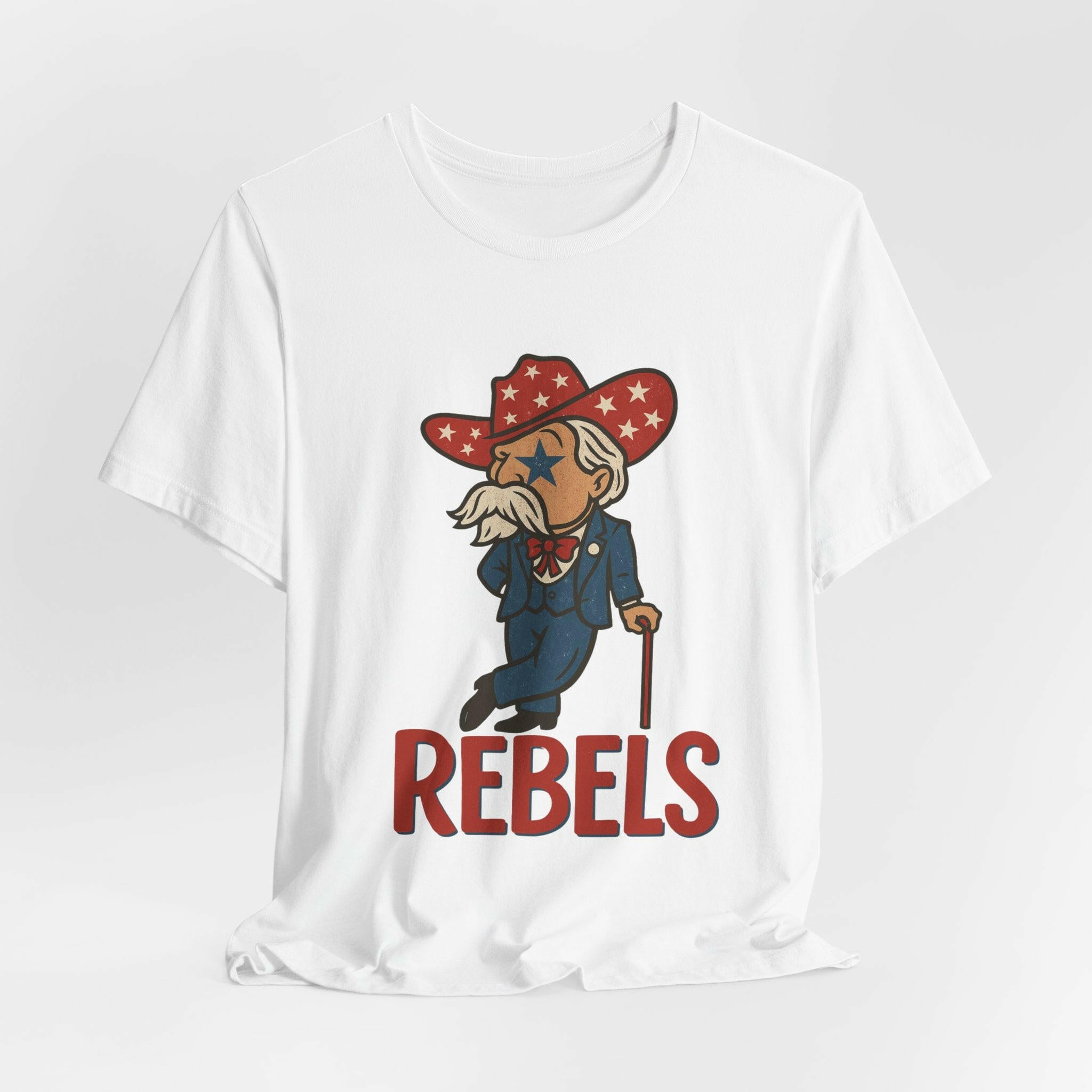 Ole Miss Rebels Vintage Mascot T-Shirt.