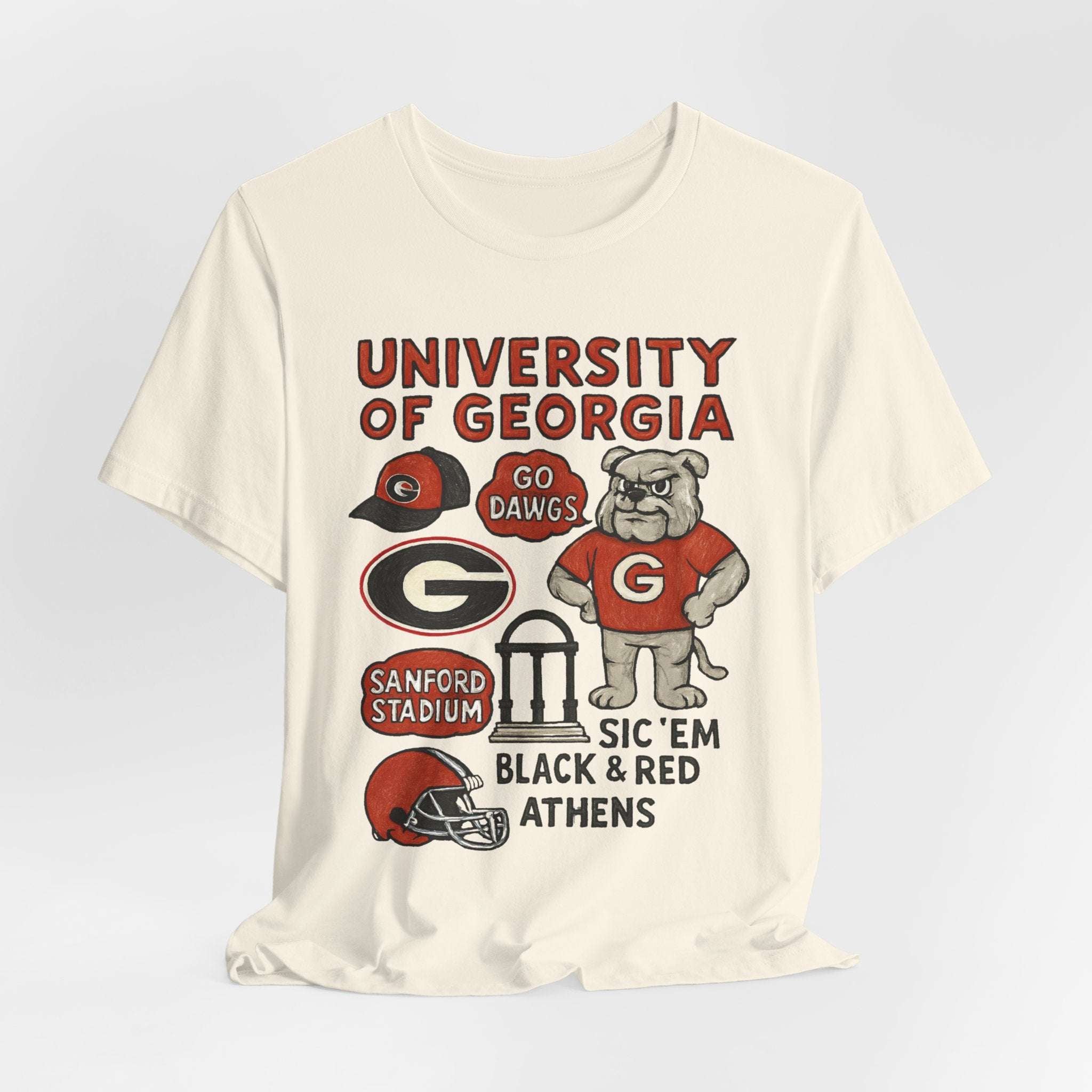 “University of Georgia Bulldogs Game Day T-Shirt.