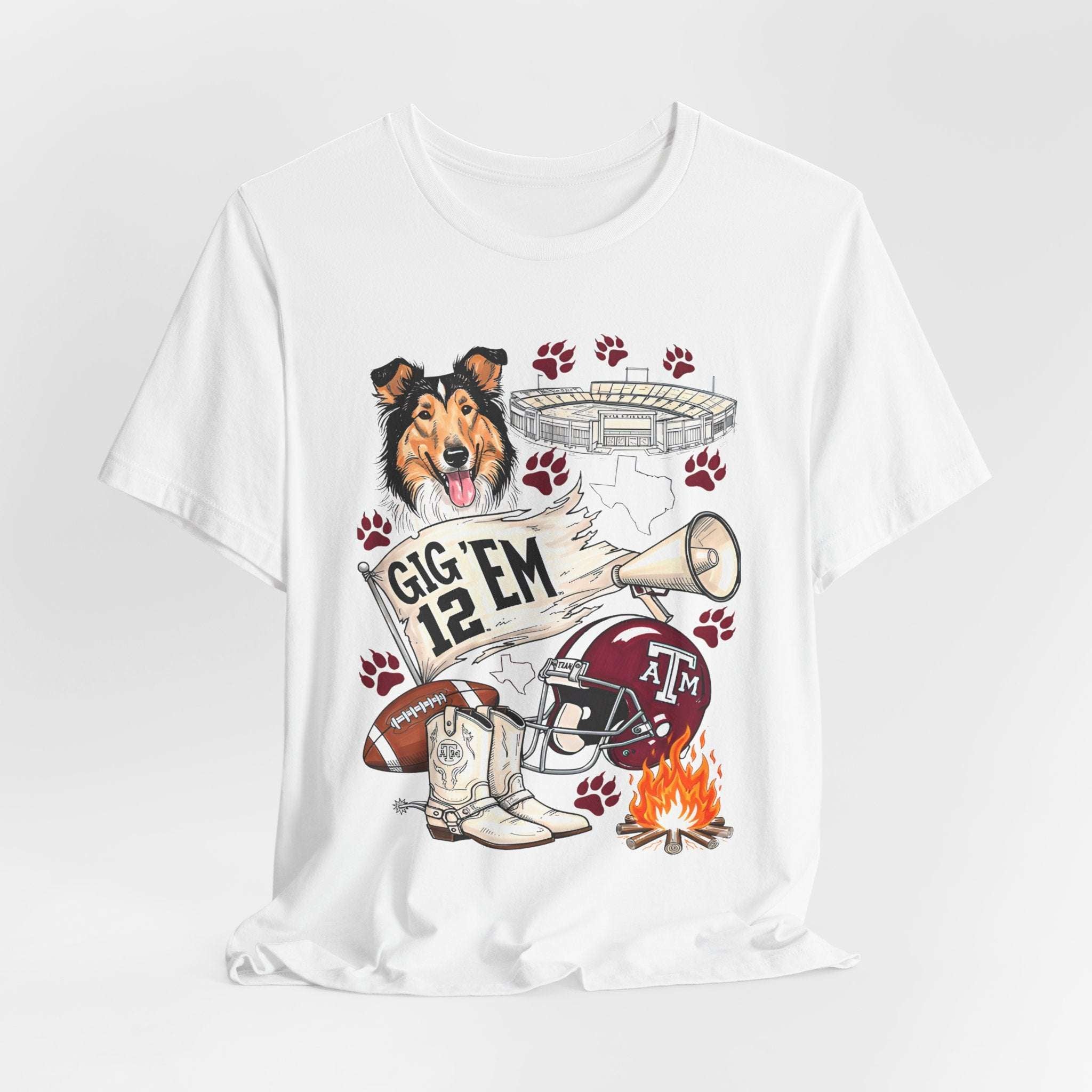 Reveille & Kyle Field Game Day Tshirt.