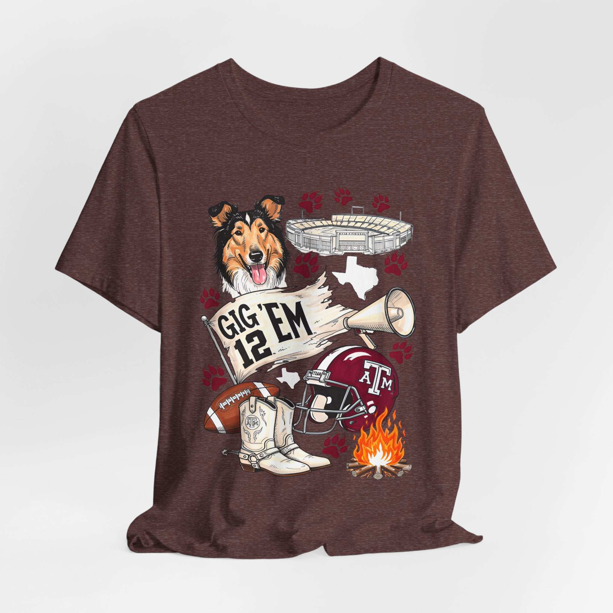 Reveille & Kyle Field Game Day Tshirt.