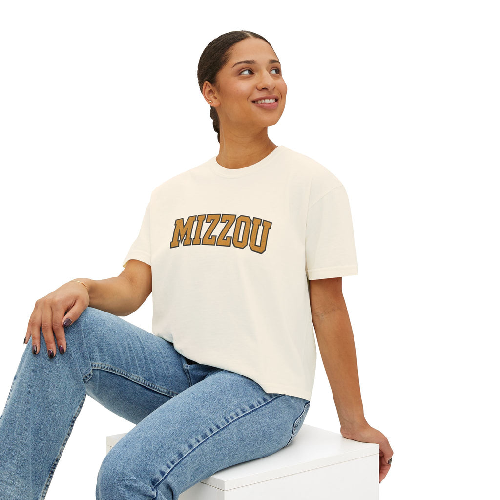 Missouri TIgers Crop Top Boxy Tee