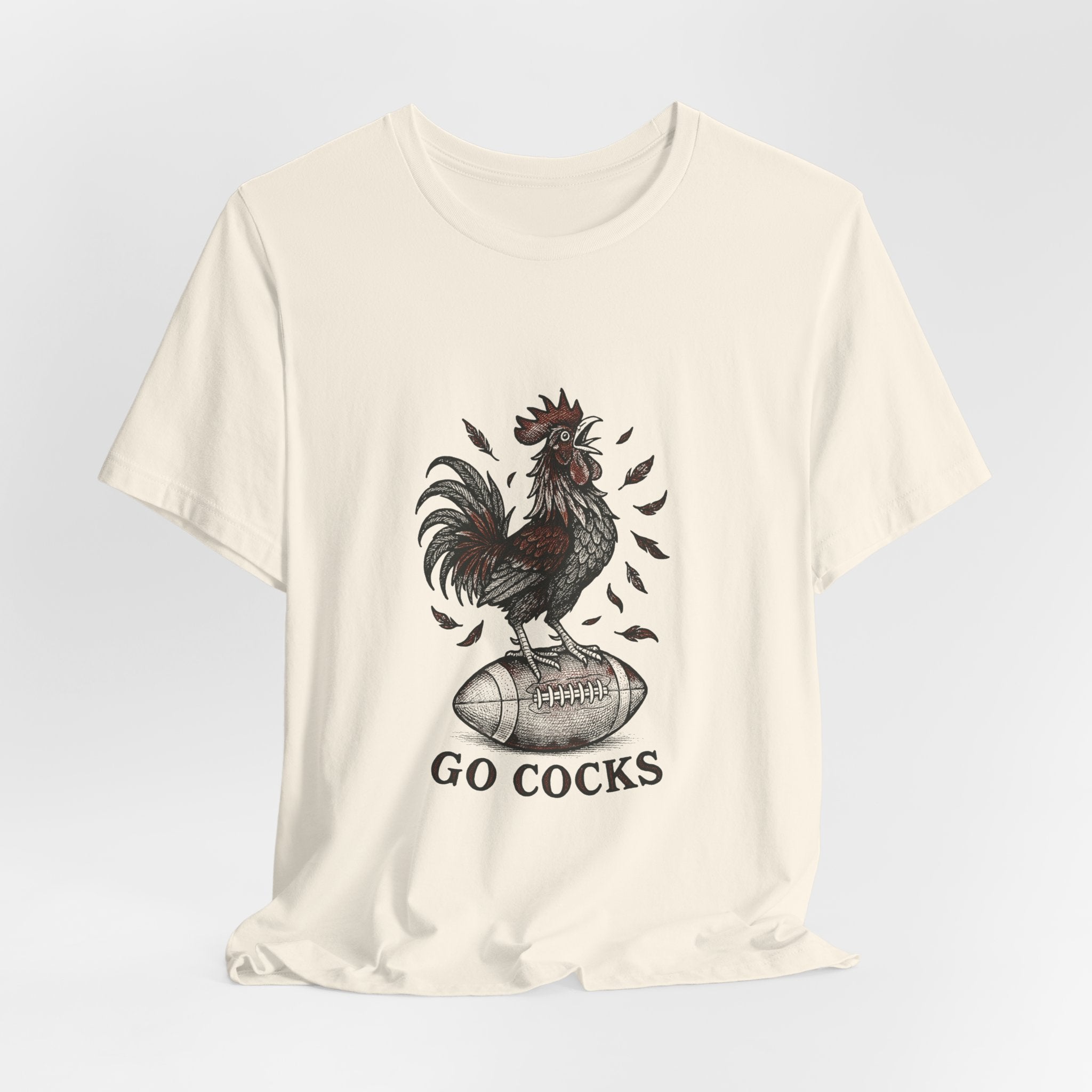 South Carolina Gamecocks T-Shirt – Go Cocks Vintage Football Graphic Tee.
