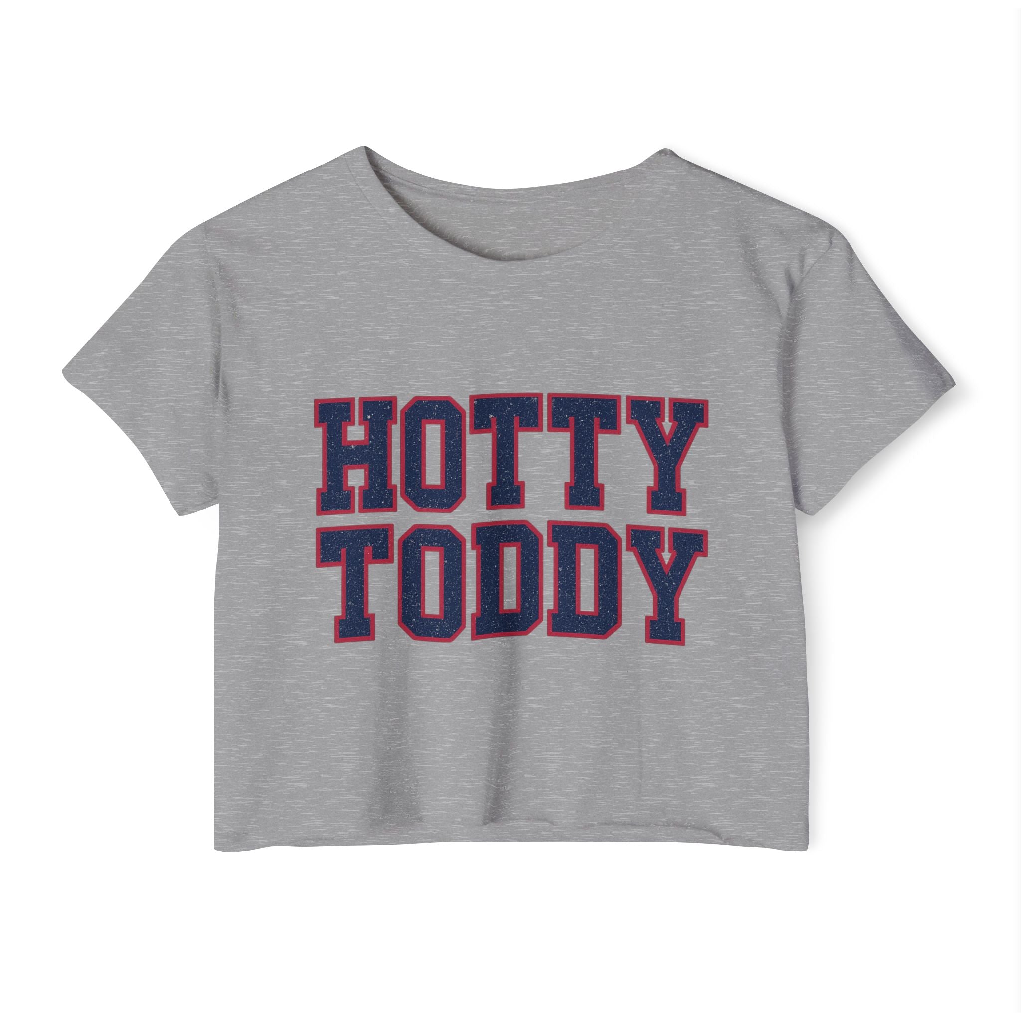 Women's Festival Crop Top - Hotty Toddy, Summer Tee, Concert Shirt, Party Top, Casual Wear, Gift for Her