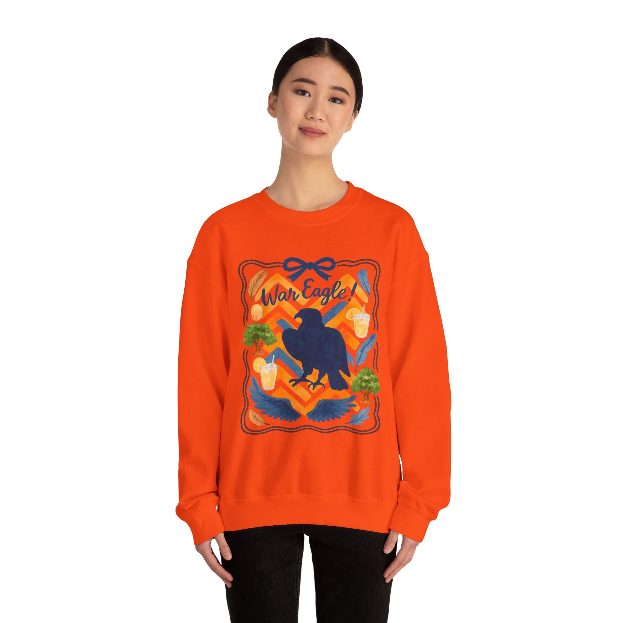 War Eagle Auburn Football Gameday Crewneck Sweatshirt