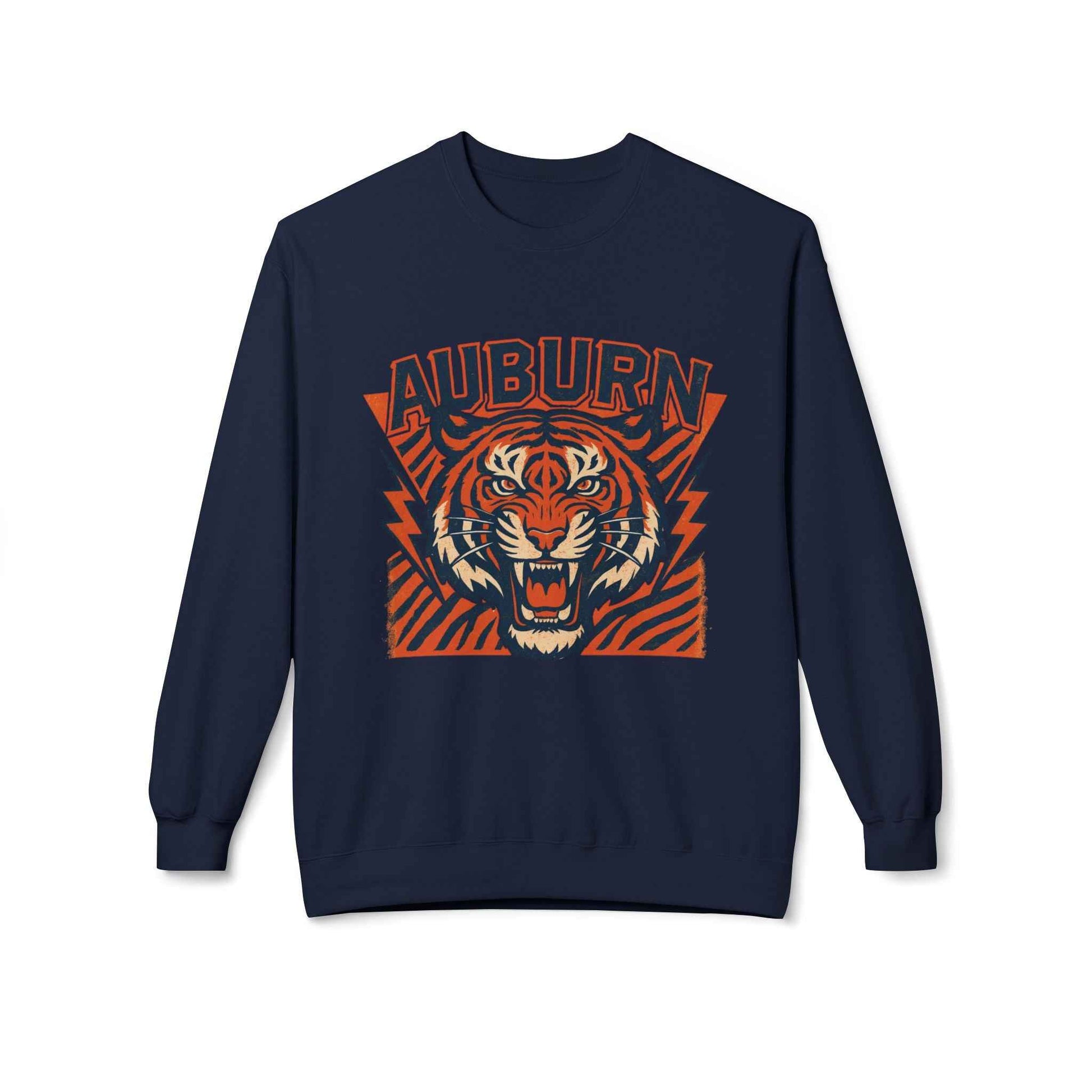 Auburn Tigers Sweatshirt | Vintage Retro Auburn University Crewneck