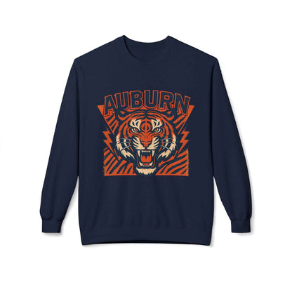 Auburn Tigers Sweatshirt | Vintage Retro Auburn University Crewneck