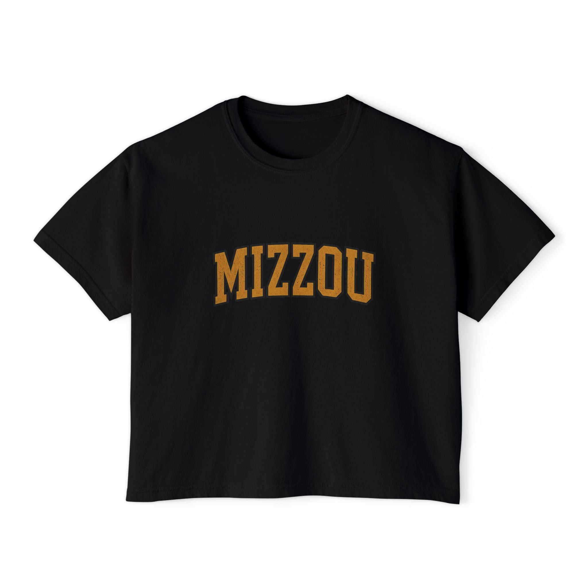 Missouri TIgers Crop Top Boxy Tee