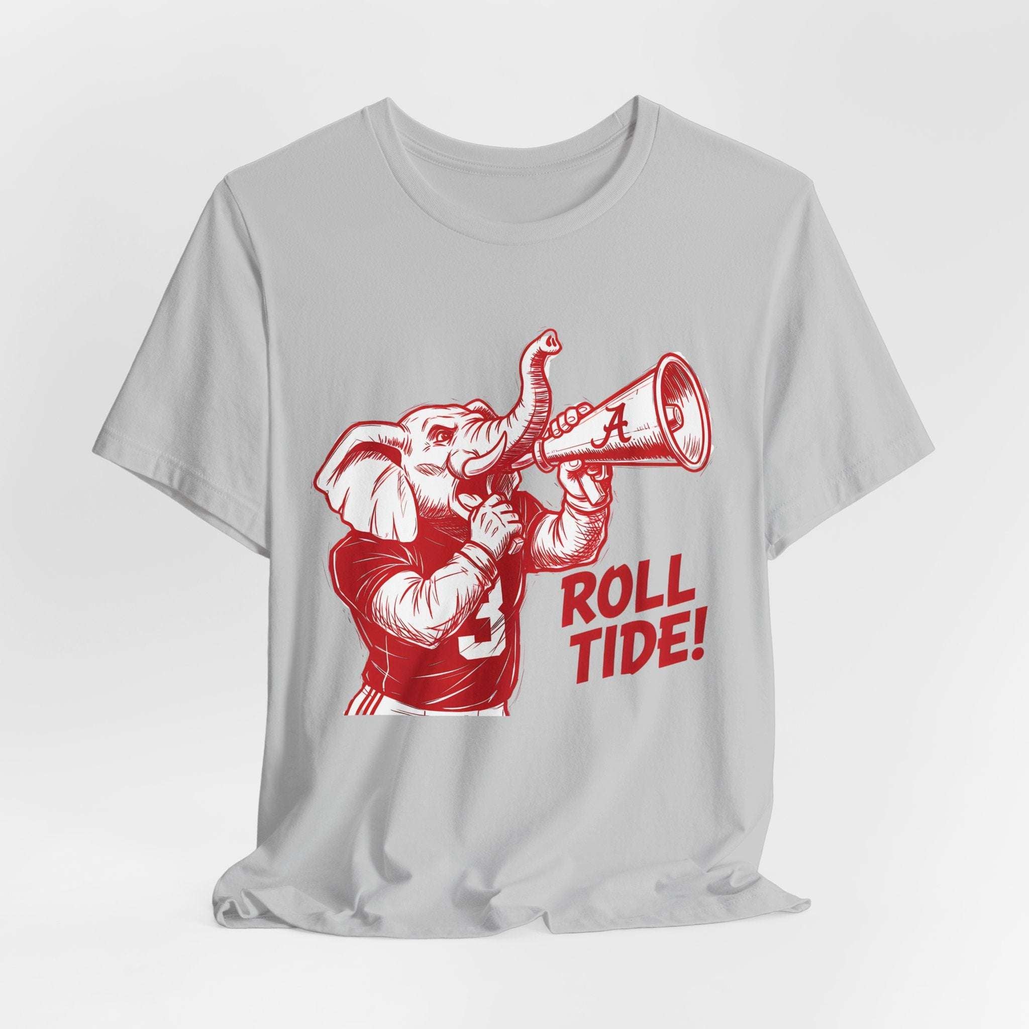 “Alabama Crimson Tide Roll Tide T-Shirt – Vintage Elephant Mascot Game Day Shirt”.
