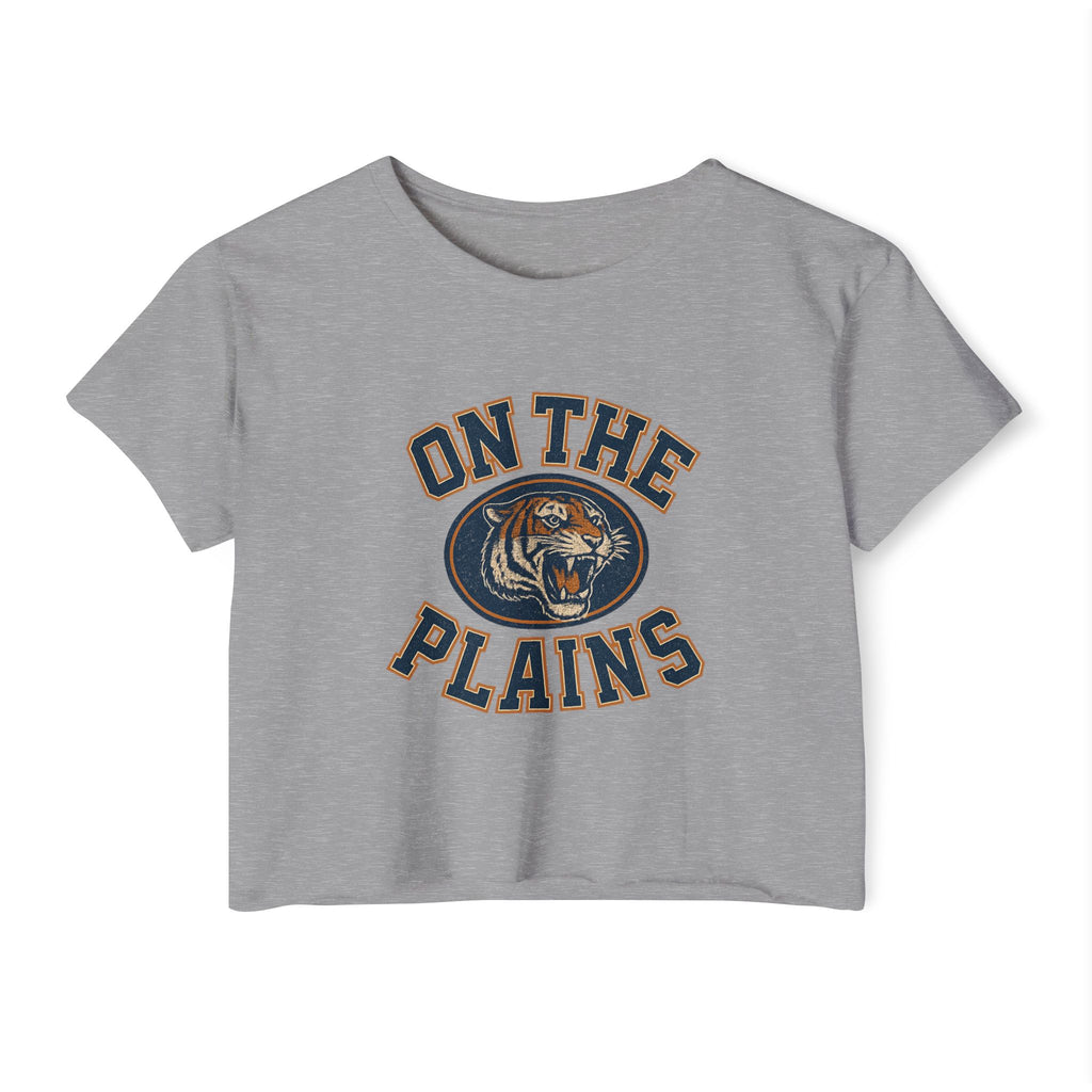 Crop Top Tee - Women's Auburn Tigers on the Plains