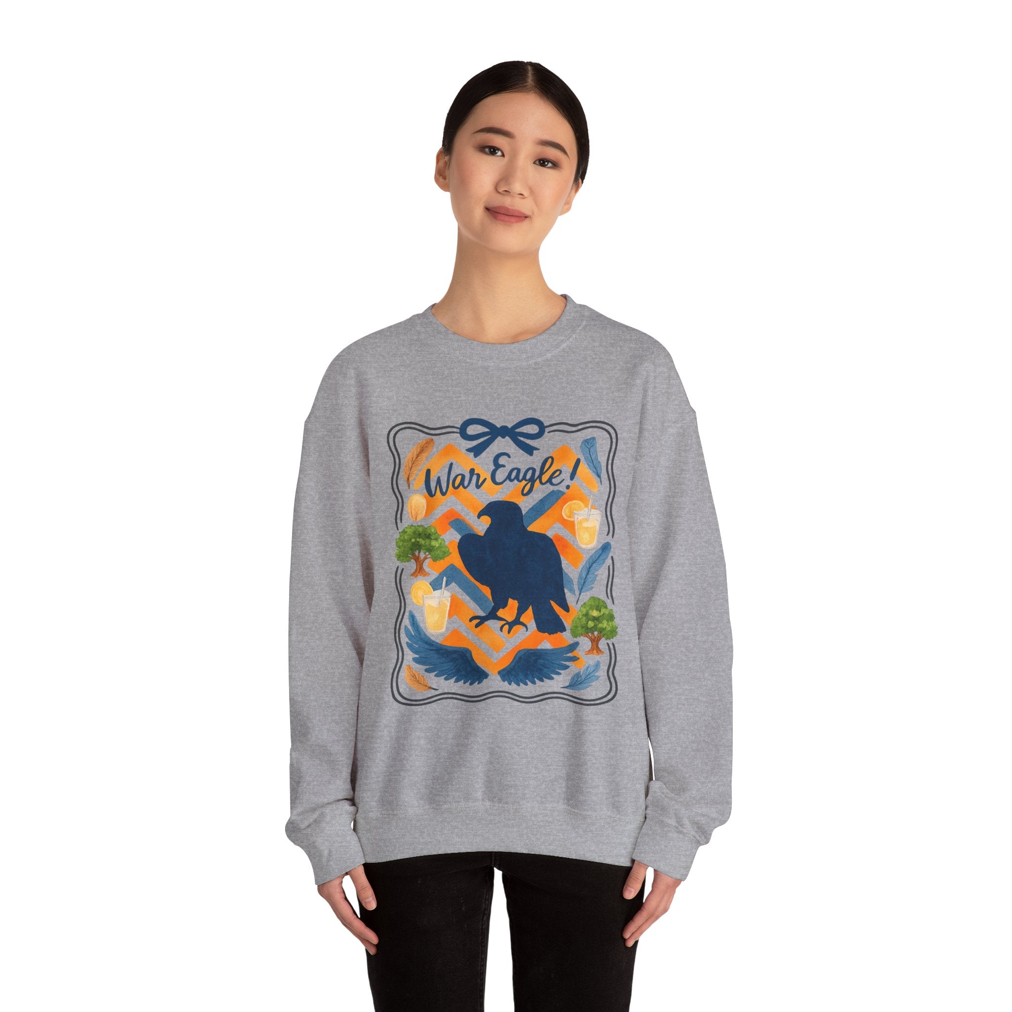War Eagle Auburn Football Gameday Crewneck Sweatshirt
