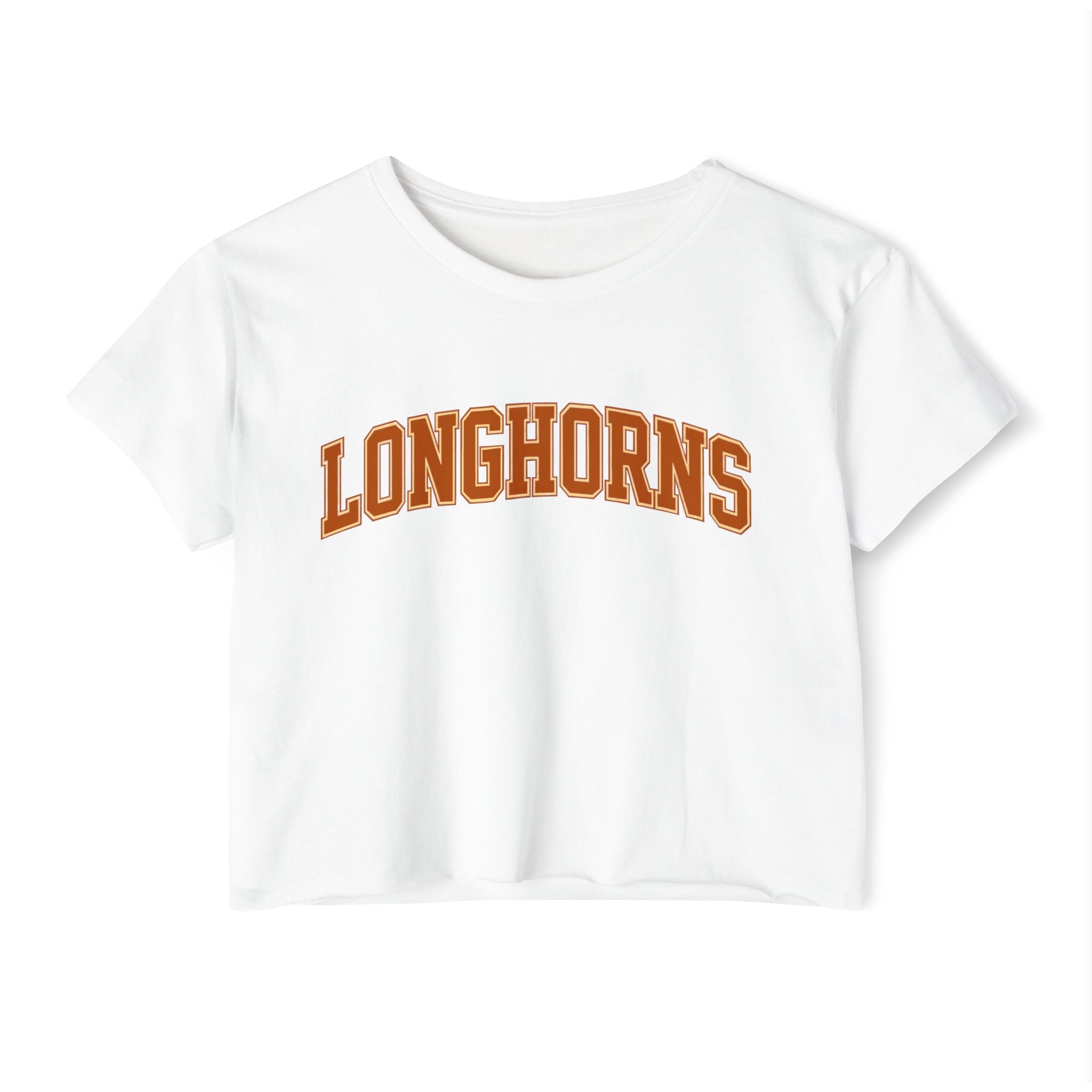 Crop Top - Women’s Texas Longhorn Graphic Tee