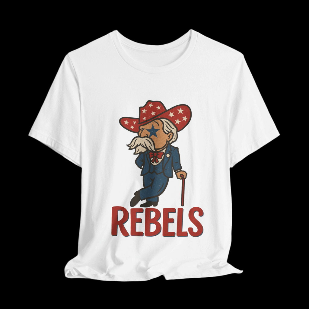 Ole Miss Rebels Vintage Mascot T-Shirt.