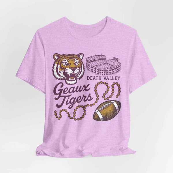 “LSU Tigers Geaux Tigers Death Valley Game Day Shirt”