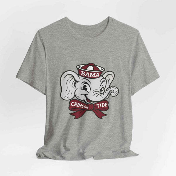 “Alabama Crimson Tide Elephant T-Shirt – Vintage Bama Mascot Game Day Shirt”