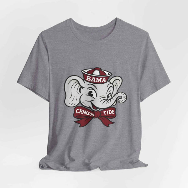 “Alabama Crimson Tide Elephant T-Shirt – Vintage Bama Mascot Game Day Shirt”
