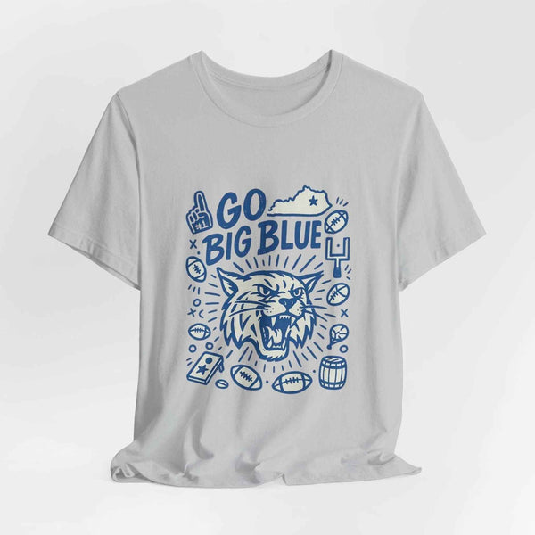 Kentucky Wildcats “Go Big Blue” T-Shirt – SEC Football Game Day Unisex Graphic Tee