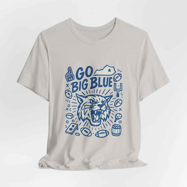 Kentucky Wildcats “Go Big Blue” T-Shirt – SEC Football Game Day Unisex Graphic Tee