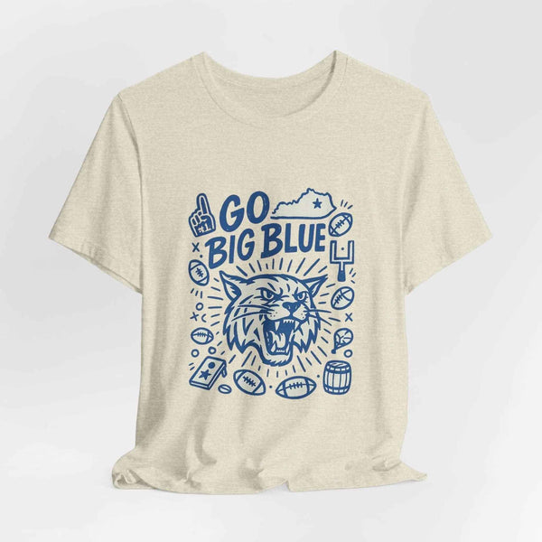 Kentucky Wildcats “Go Big Blue” T-Shirt – SEC Football Game Day Unisex Graphic Tee