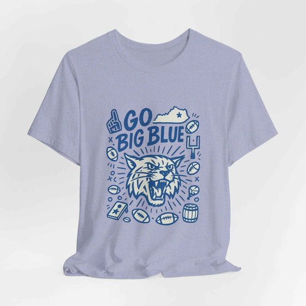 Kentucky Wildcats “Go Big Blue” T-Shirt – SEC Football Game Day Unisex Graphic Tee