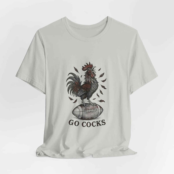 South Carolina Gamecocks T-Shirt – Go Cocks Vintage Football Graphic Tee