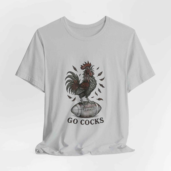 South Carolina Gamecocks T-Shirt – Go Cocks Vintage Football Graphic Tee