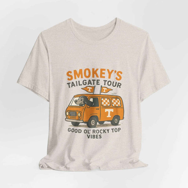 “Tennessee Volunteers Smokey’s Tailgate Tour T-Shirt – Rocky Top Vibes Game Day Shirt”