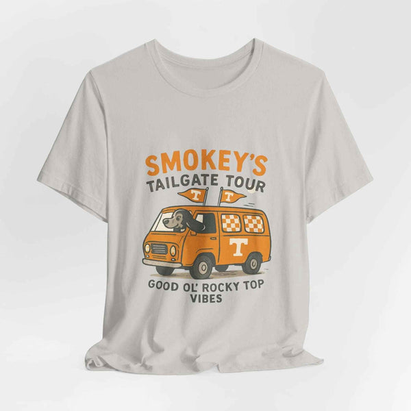 “Tennessee Volunteers Smokey’s Tailgate Tour T-Shirt – Rocky Top Vibes Game Day Shirt”