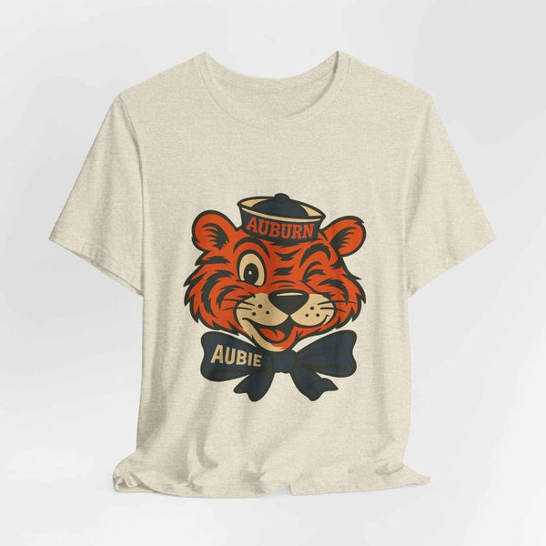 “Auburn Tigers Aubie T-Shirt – Vintage Mascot Bow Game Day Shirt”