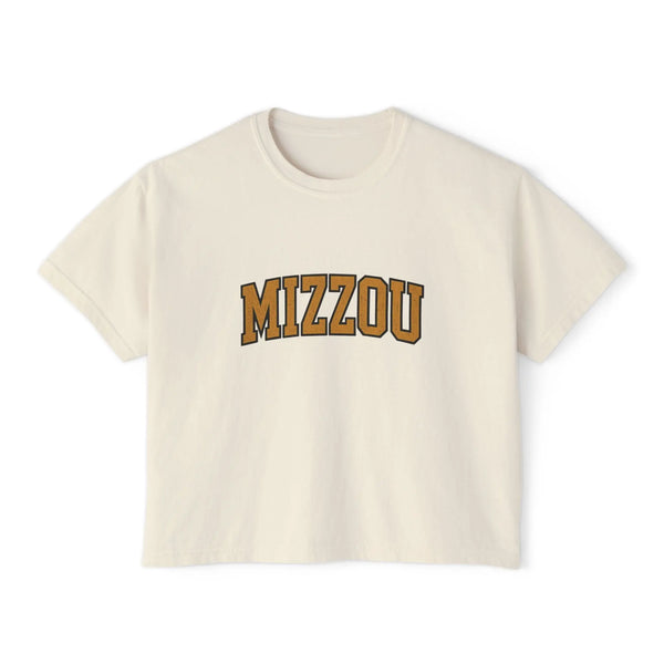Missouri TIgers Crop Top Boxy Tee - Antler & Ivy