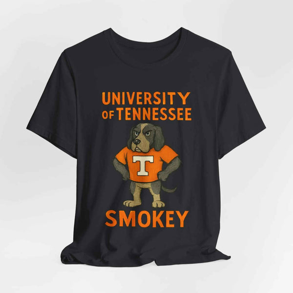 Tennessee Volunteers Smokey vintage mascot t-shirt – orange and white SEC game day apparel

