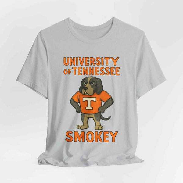 Tennessee Volunteers Smokey vintage mascot t-shirt – orange and white SEC game day apparel
