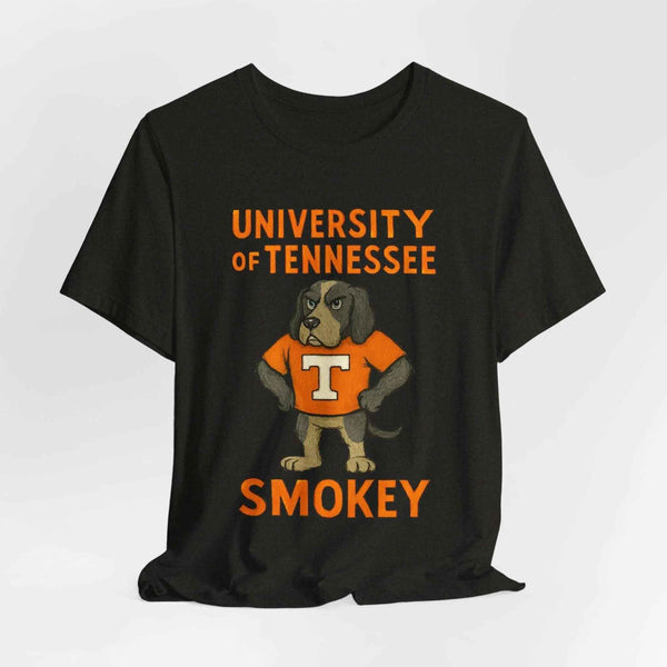 Tennessee Volunteers Smokey vintage mascot t-shirt – orange and white SEC game day apparel
