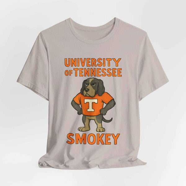 Tennessee Volunteers Smokey vintage mascot t-shirt – orange and white SEC game day apparel

