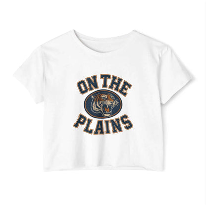 On The Plains Auburn Crop Top Tee - Women's Auburn Tigers on the Plains
