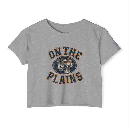 On The Plains Auburn Crop Top Tee - Women's Auburn Tigers on the Plains