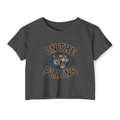 On The Plains Auburn Crop Top Tee - Women's Auburn Tigers on the Plains